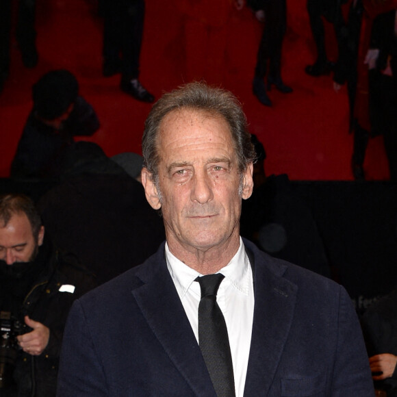 Vincent Lindon - Red Carpet de la première du film "Avec amour et acharnement" lors de la 72ème édition du festival international du film de Berlin le 12 février 2022. 
