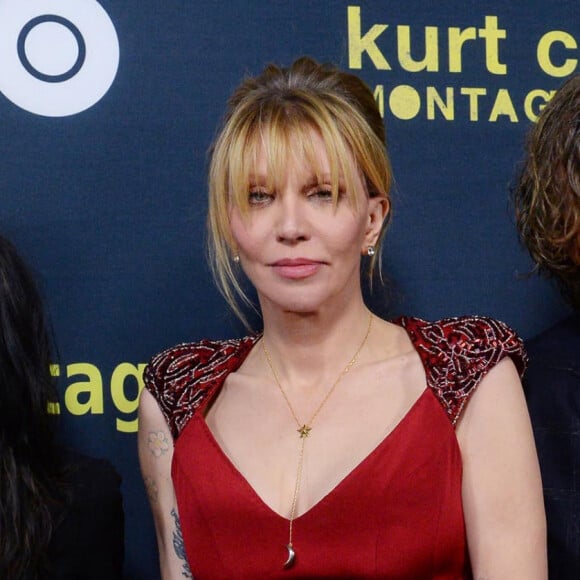 Brett Morgen - Courtney Love et sa fille Frances Bean Cobain assistent à la première du film "Kurt Cobain : Montage of Heck" à Hollywood. Le 21 avril 2015 