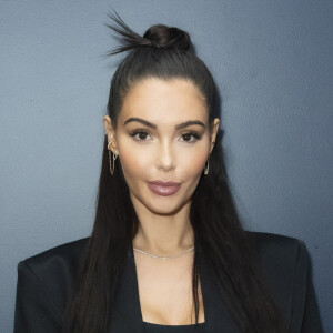 Exclusif - Nabilla Benattia - Nabilla Benattia, son mari Thomas Vergara et leur fils Milann posent lors de l'avant première du documentaire "Nabilla sans filtre" (Amazon Prime Vidéo) à Paris le 22 Novembre 2021. © Jack Tribeca / Bestimage 