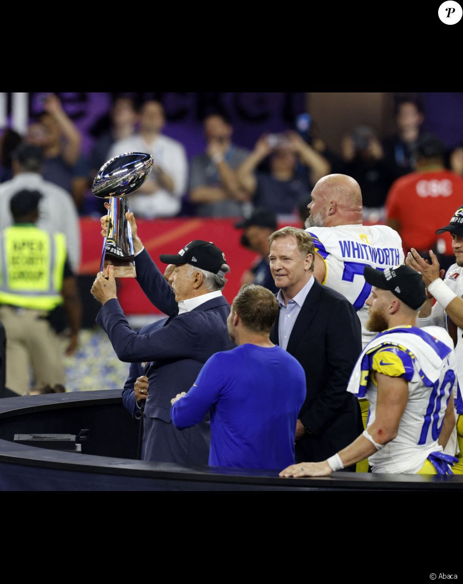 Les Los Angeles Rams remportent le Super Bowl le 13 février 2022. . Photo Charles Baus/CSM/SPUS/ABACAPRESS.COM