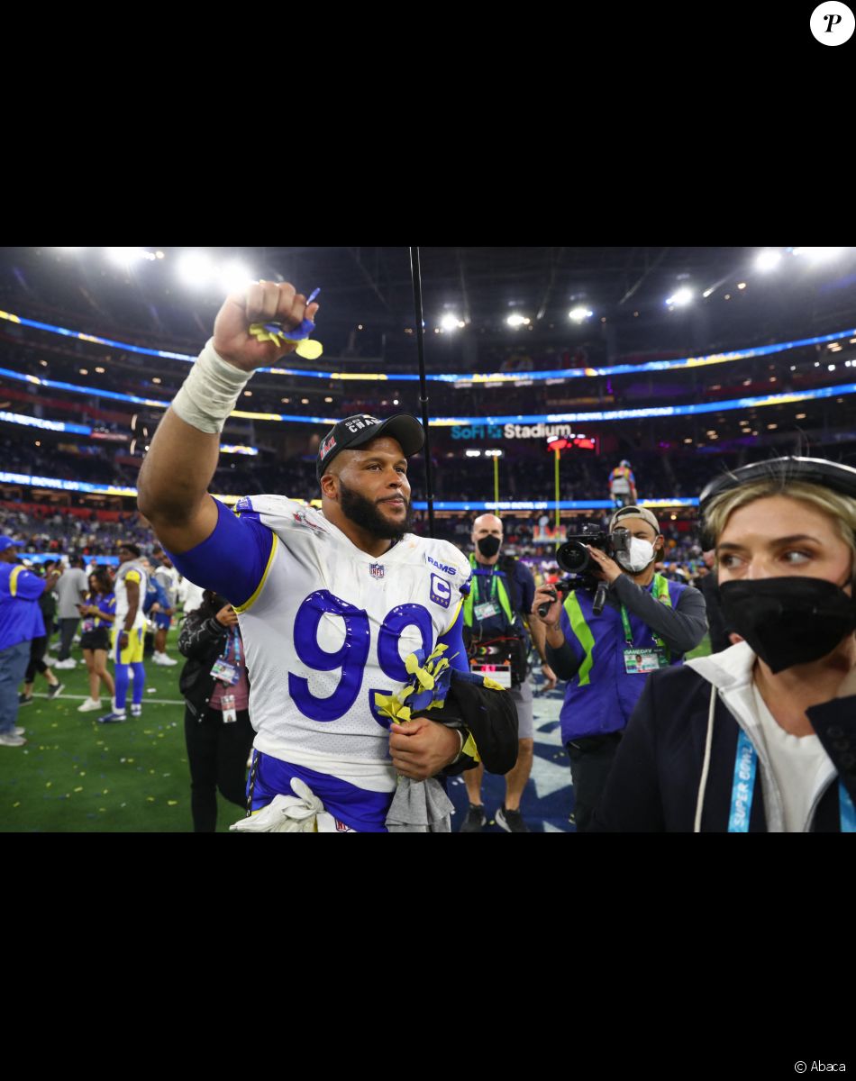 Les Los Angeles Rams remportent le Super Bowl le 13 février 2022. Photo Mark J. Rebilas-USA Today Sports/SPUS/ABACAPRESS.COM