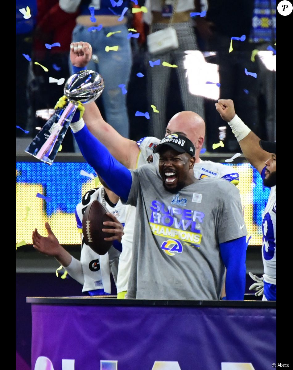 Les Los Angeles Rams remportent le Super Bowl le 13 février 2022. Photo Gary A. Vasquez-USA Today Sports/SPUS/ABACAPRESS.COM