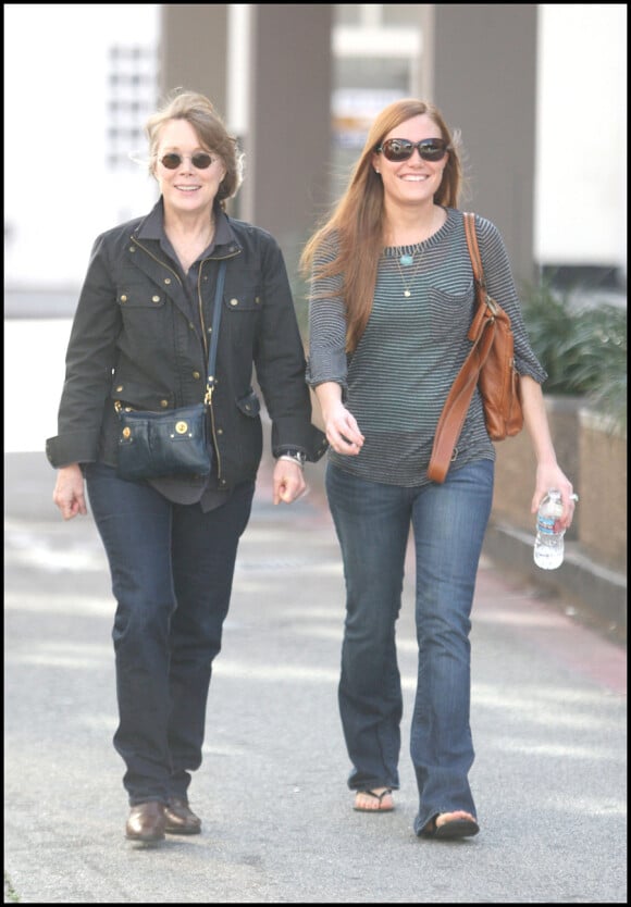 Sissy Spacek et sa fille Schuyler à Beverly Hills le 8 janvier 2010