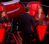 Florent Pagny agacé dans "The Voice 2021" après la prestation de la candidate Marina - TF1, 6 mars 2021