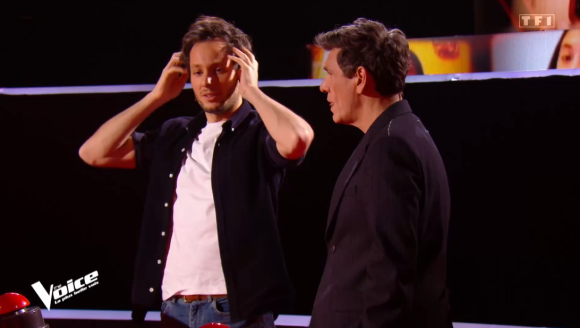 Florent Pagny agacé dans "The Voice 2021" après la prestation de la candidate Marina - TF1, 6 mars 2021