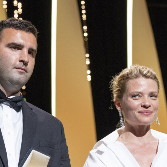 Frank Graziano, Mélanie Thierry - Cérémonie de clôture du 74e Festival International du Film de Cannes, le 17 juillet 2021. © Borde-Jacovides-Moreau/Bestimage