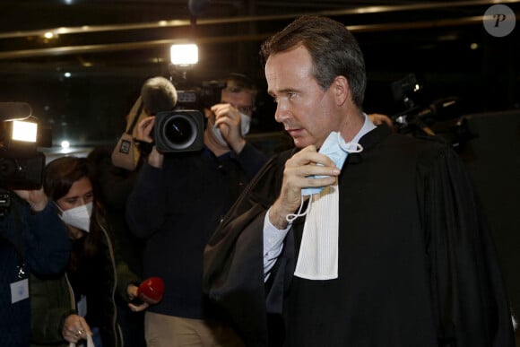 Maître Fabien Rajon, avocat de Jennifer Cleyret-Marrel, mère de Maëlys, lors du procès en assises de Nordhal Lelandais, à Grenoble. Grenoble, (Isère) FRANCE-31/01/2022. @ Pascal Fayolle / Bestimage.