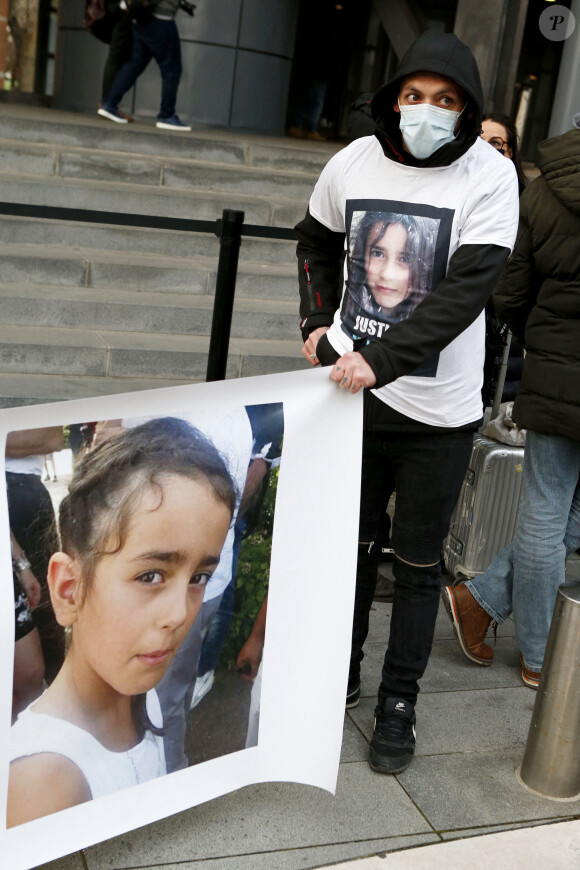 Procès de Nordahl Lelandais, accusé du meurtre de Maëlys De Araujo ainsi que d'agressions sexuelles imposées à un mineur de moins de 15 ans sur ses deux petites cousines.  Grenoble, (Isère) FRANCE-31/01/2022. © Pascal Fayolle / Bestimage 