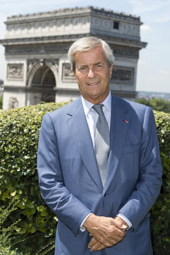 Vincent Bolloré - Remise du prix Bretagne ou prix Breizh, parrainé par le groupe Bolloré au siège de Vivendi à Paris