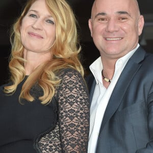 Steffi Graf et son mari André Agassi - Longines a organisé un Gala de charité en l'honneur de Steffi (Stefanie) Graf et de André Agassi avec les associations caritatives "Children for Tomorrow" et "The André Agassi Foundation for Education" au Musée Rodin à Paris avec qui la marque célèbre ses 10 ans de partenariat. Longines donnera le coup d'envoi d'une vente aux enchères de montres exclusives en faveur des associations de Steffi Graf et de André Agassi. Paris le 2 juin 2018 © Guirec Coadic/Bestimage