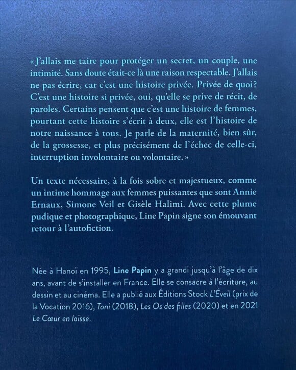 "Une vie possible"de Line Papin, à paraître le 2 mars 2022 chez Stock.