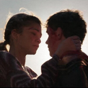 Zendaya et Tom Holland - Capture d'écran du film "Spider-Man : No way home".