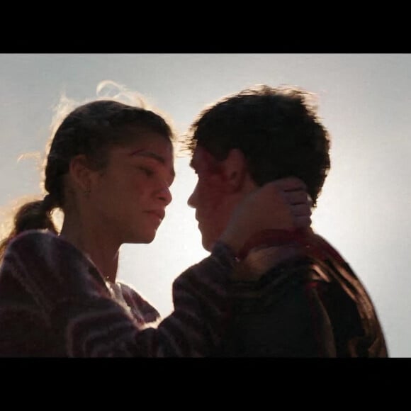 Zendaya et Tom Holland - Capture d'écran du film "Spider-Man : No way home".