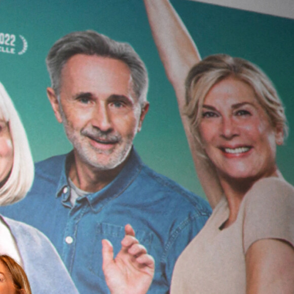 Exclusif - Michèle Laroque assiste à l'avant-première du film "Alors on Danse", au cinéma Pathé Gare du Sud. Nice, le 19 février 2022. © Bruno Bebert / Bestimage
