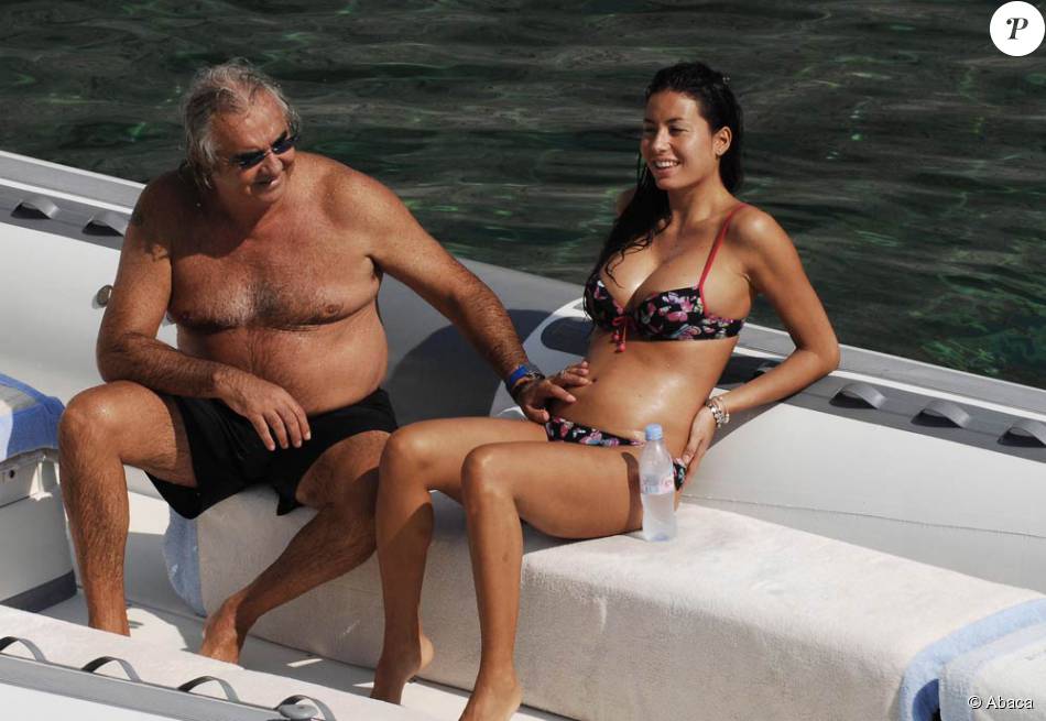 Flavio Briatore (photo : en septembre 2009 avec son épouse Elisabetta Grego...