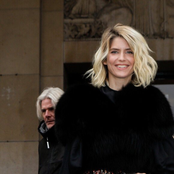 Alice Taglioni - Arrivées au défilé de mode Haute-Couture printemps-été 2019 "Elie Saab" à Paris. Le 23 janvier 2019 © Veeren-CVS / Bestimage 