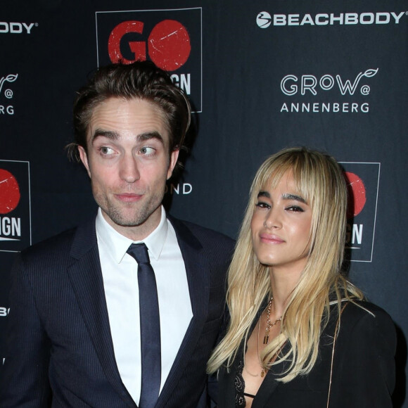 Robert Pattinson, Sofia Boutera - Tapis rouge de la soirée de gala " Go Campaign " à Los Angeles Le 20 octobre 2018