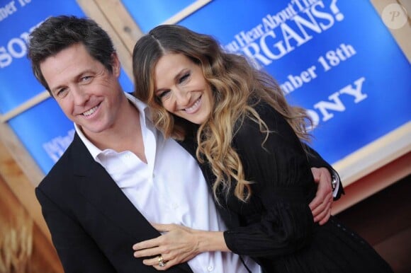 Sarah Jessica Parker et Hugh Grant à l'occasion d'une avant-première de Où sont passés les Morgan ?