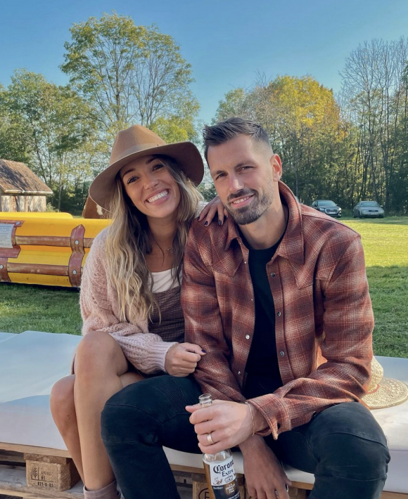 Camille Schneiderlin est l'heureuse maman de deux enfants, Keira et Maé, qu'elle a eu avec son mari le footballeur Morgan Schneiderlin - Instagram