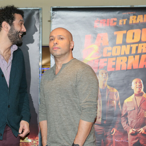 Ramzy Bedia, Eric Judor - Avant-première du film "La Tour 2 contrôle infernale" au cinéma UGC Les Halles à Paris, le 1er février 2016. © CVS/Bestimage