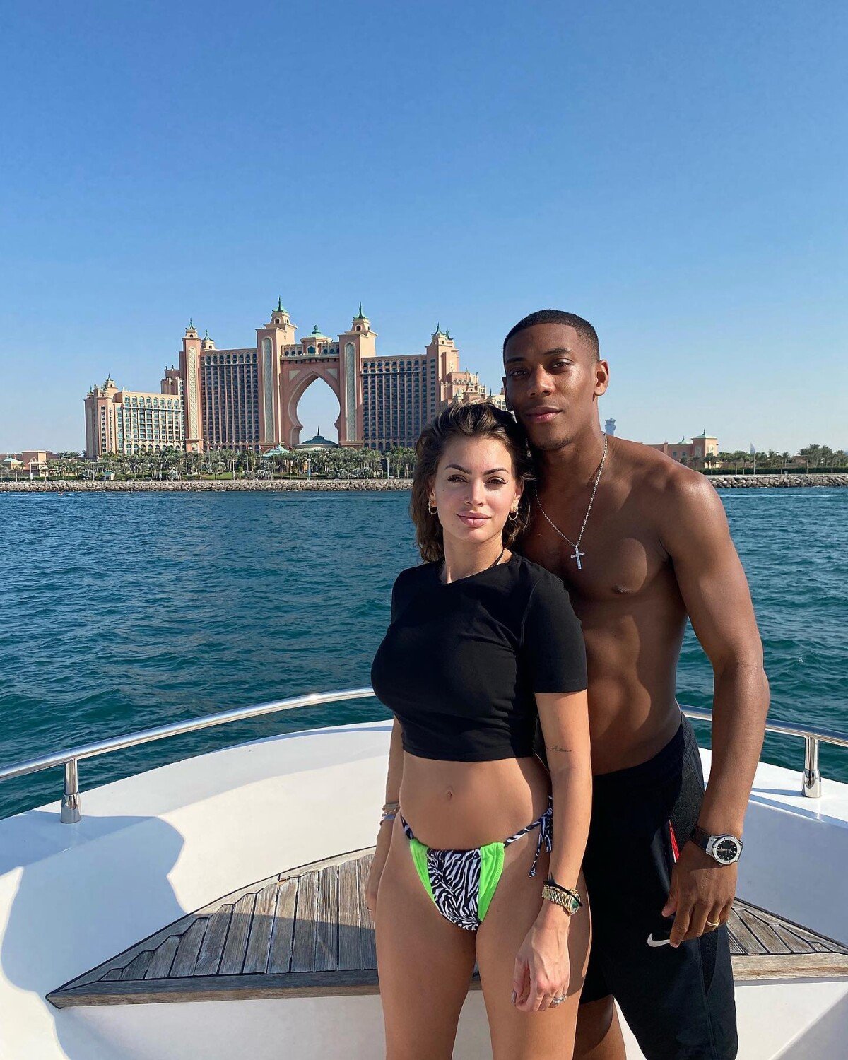 Photo : Mélanie Da Cruz avec Anthony Martial - Purepeople