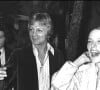 Jean-Luc Brunel, Claude François et une amie en soirée au Régine's en 1977.