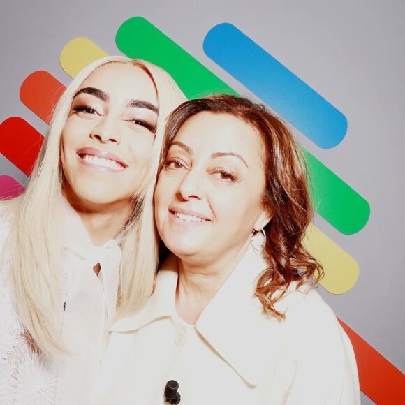 Amina Frühauf et son fils Bilal Hassani sur Instagram.