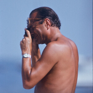 Jacques Chirac en vacances en 1995