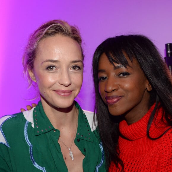 Hélène de Fougerolles et Hapsatou Sy - Soirée de lancement d'un e-shop Ieva à Paris, le 31 janvier 2019. © Rachid Bellak/Bestimage