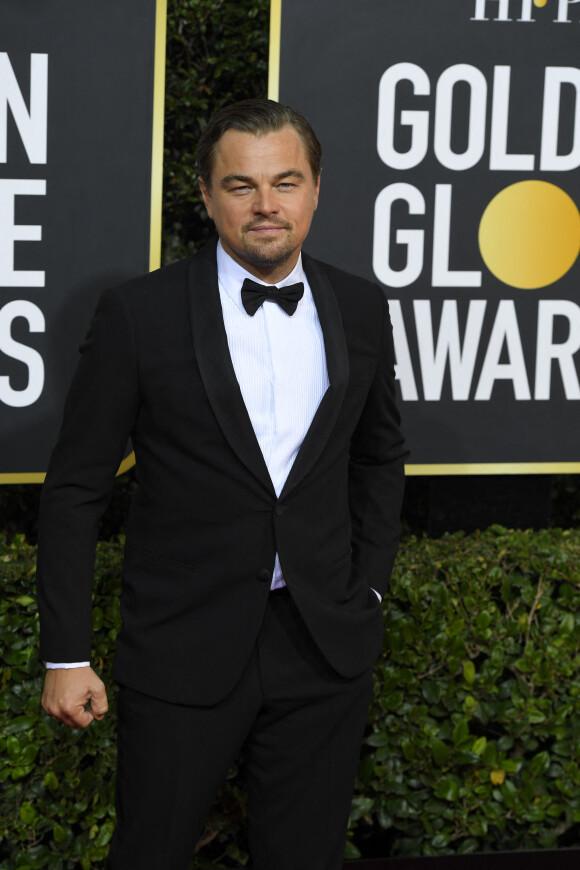 Leonardo DiCaprio - Photocall de la 77ème cérémonie annuelle des Golden Globe Awards au Beverly Hilton Hotel à Los Angeles, le 5 janvier 2020. © Kevin Sullivan via ZUMA Wire/Bestimage 