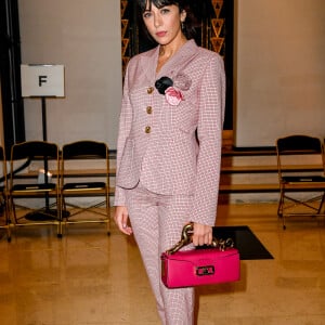 Nolwenn Leroy au front row du défilé de mode Lanvin lors de la la Fashion Week printemps/été 2022 à Paris, France, le 3 octobre 2021. © Veeren Ramsamy-Christophe Clovis/Bestimage 