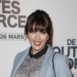 En France, à Paris, Nolwenn Leroy, lors de l'avant-première du film DE TOUTES NOS FORCES au cinéma Gaumont Opéra le 17 mars 2014.