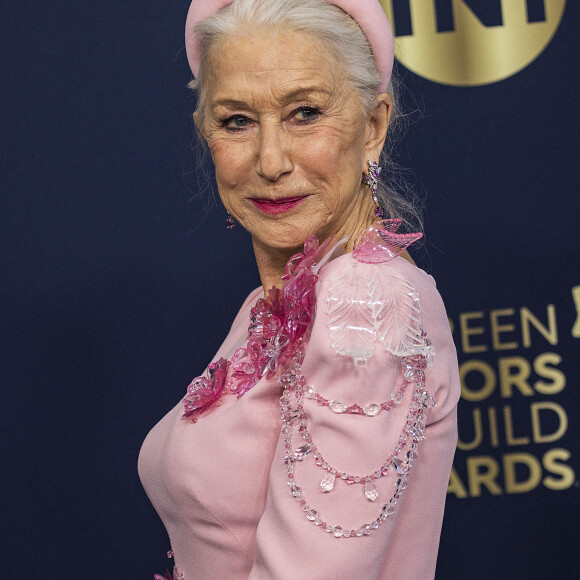 Helen Mirren - 28ème cérémonie annuelle des "Screen Actors Guild Awards" ("SAG Awards") à Santa Monica le 27 février 2022.