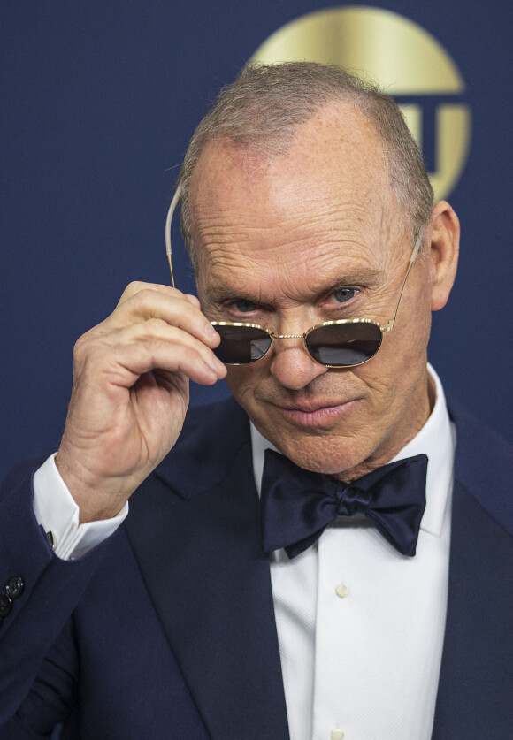 Michael Keaton - 28ème cérémonie annuelle des "Screen Actors Guild Awards" ("SAG Awards") à Santa Monica le 27 février 2022.