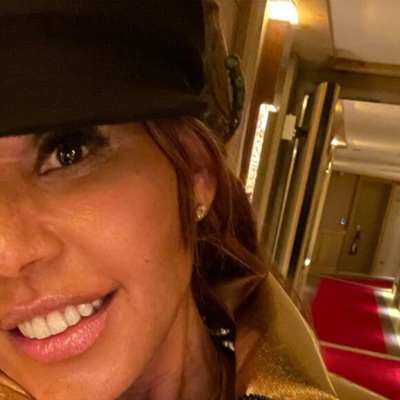 Cathy Guetta sur Instagram. Le 27 février 2022.