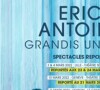 Eric Antoine toujours blessé, de nouvelles dates de sa tournée reportées