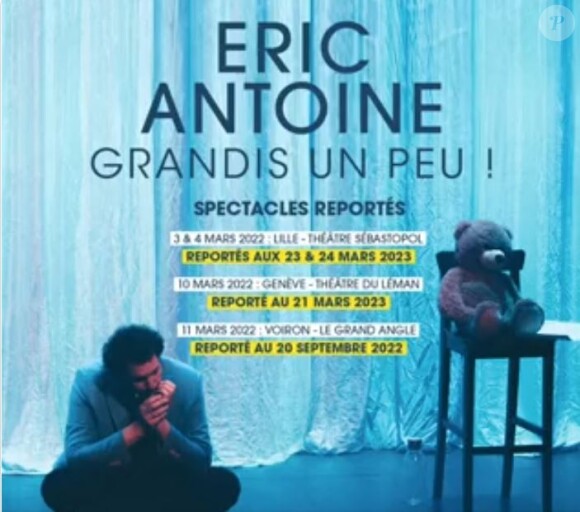 Eric Antoine toujours blessé, de nouvelles dates de sa tournée reportées