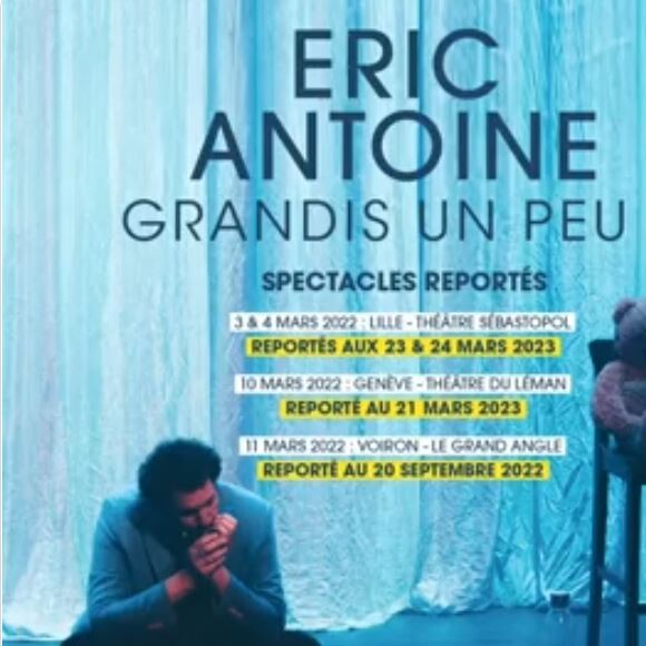 Eric Antoine toujours blessé, de nouvelles dates de sa tournée reportées