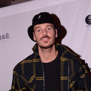 Matt Pokora lors de la soirée d'anniversaire de C.Bruna (27 ans) au restaurant Giusé Trattoria à Paris. Un événement organisé par Five Eyes Production. © Rachid Bellak/Bestimage 