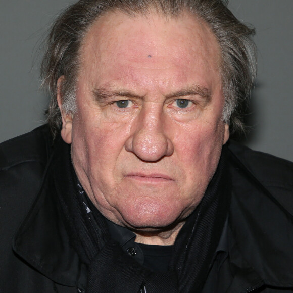 Gérard Depardieu - Salon du livre à la porte de Versailles à Paris le 18 mars 2018. © Denis Guignebourg/Bestimage 