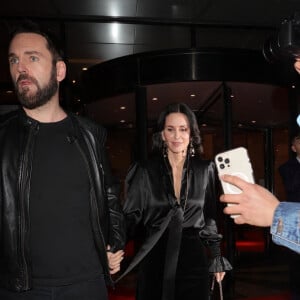 Courteney Cox lsort de son hôtel pour se rendre à la soirée des BRIT Awards 2022 à l'O2, Peninsula Square de Londres, Royaume Uni, le 8 février 2022.