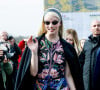 Anya Taylor-Joy arrive au défilé Dior (collection prêt-à-porter automne-hiver 2022/2023) lors de la Fashion Week de Paris. Le 1er mars 2022. © Veeren-Clovis/Bestimage
