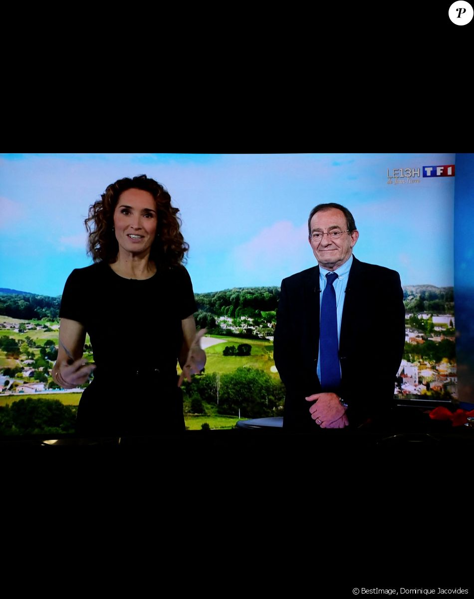 Marie-Sophie Lacarrau, la remplaçante de Jean-Pierre - Dernier JT de Jean-Pierre Pernaut sur TF1 aprés 33 ans de présentation. Paris. © Dominique Jacovides / Bestimage