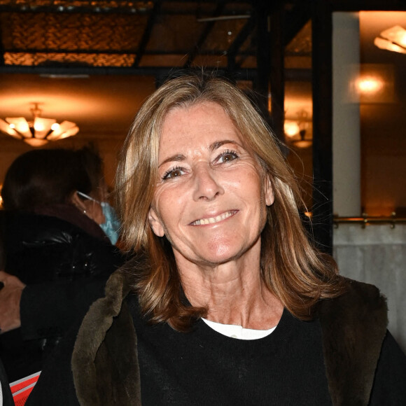 Claire Chazal - Lancement du numéro 75 de la revue littéraire "La règle du jeu", avec pour thème "Comment lisez-vous ?", au Café de Flore à Paris. Le 16 février 2022 © Coadic Guirec / Bestimage