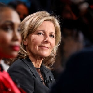 Exclusif - Claire Chazal - Enregistrement de l'émission "Le grand échiquier" à Paris © Dominique Jacovides / Bestimage