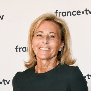 Claire Chazal au photocall de la conférence de presse de France 2 au théâtre Marigny à Paris le 18 juin 2019 © Coadic Guirec / Bestimage