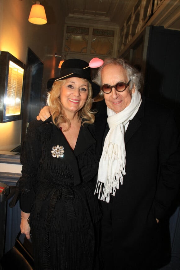 Sylvain Collaro et sa femme - Défilé de mode de la styliste Grace Moon au Salon Des Miroirs. Paris. Le 3 mars 2022.
