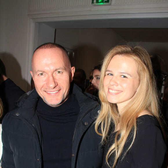 Pascal Soetens, Julie Jardon - Défilé de mode de la styliste Grace Moon au Salon Des Miroirs. Paris. Le 3 mars 2022.