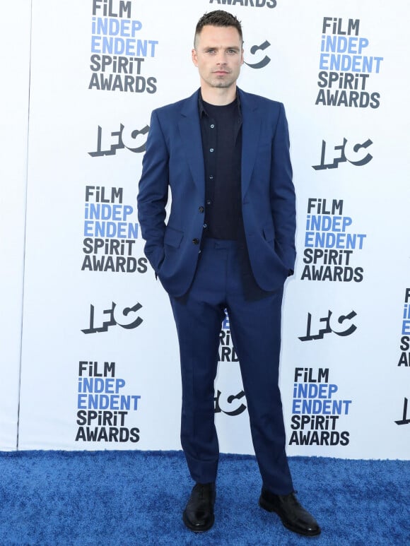 Sebastian Stan au photocall des ""Film Independent Spirit Awards" à Los Angeles, le 6 mars 2022. 