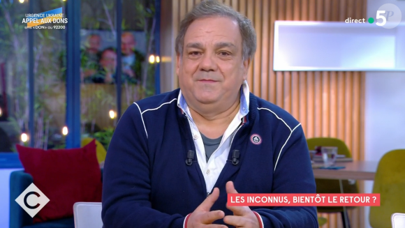 Didier Bourdon évoque le prochain retour des Inconnus au cinéma sur le plateau de C à Vous